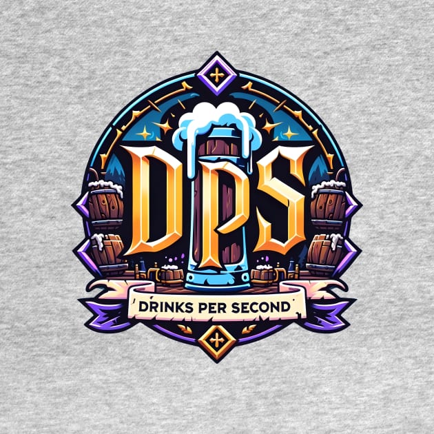 Drinks Per Second - DPS Logo by DadbodsTV